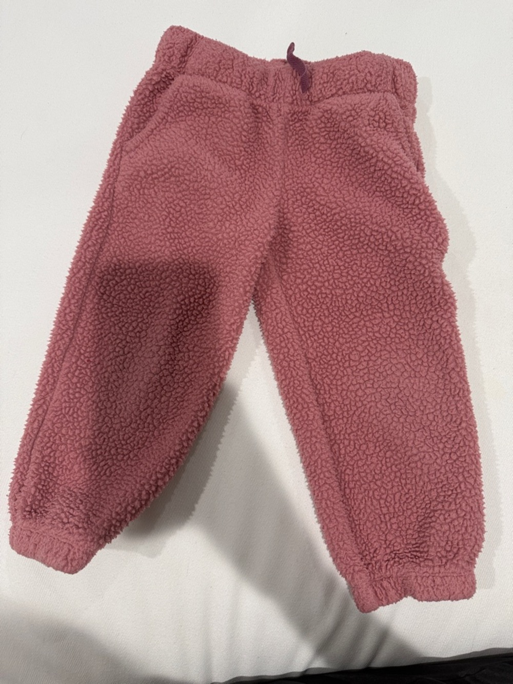 OshKosh B'gosh Plush Sherpa Joggers - Dusty Rose